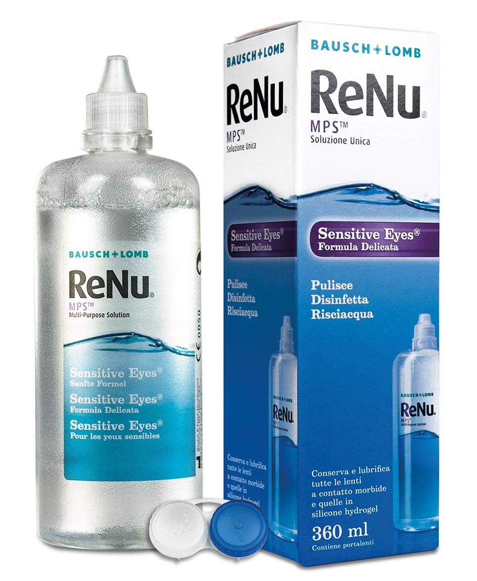 Solution unique pour lentilles de contact multifonction de 360 ml