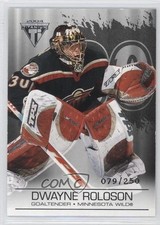 2003 Pacific Private Stock Titanium Retail Jersey Number /250 Dwayne Roloson 1o3