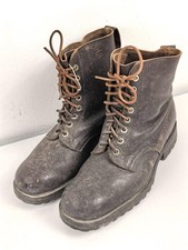 Schweden, Paar Armeestiefel datiert 1941. Ungereinigt, Sohlenl&auml;nge 30cm
