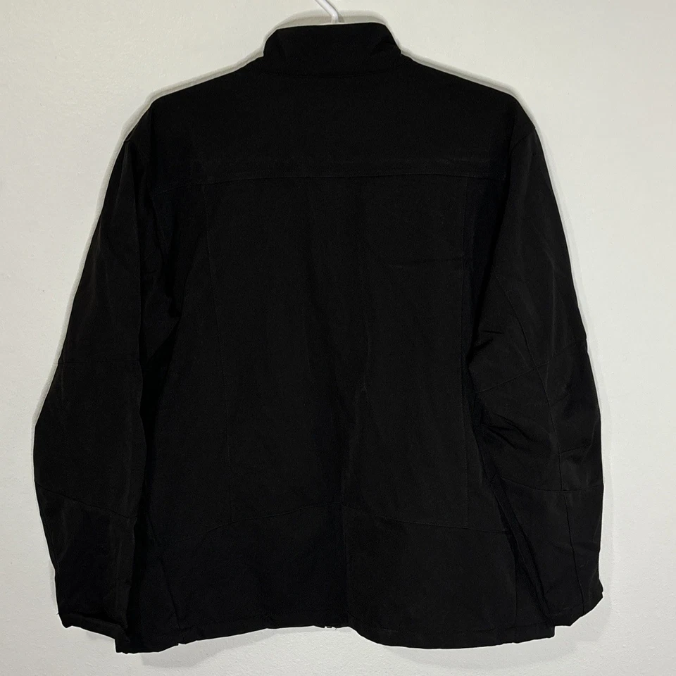 Abu Garcia Soft Shell Fleece Fishing Jacket Full Zip Size 3XL - Black - Image 2 of 4