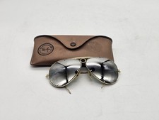 Vintage B L RAY-BAN Shooter Sunglasses With Mirror Lenses