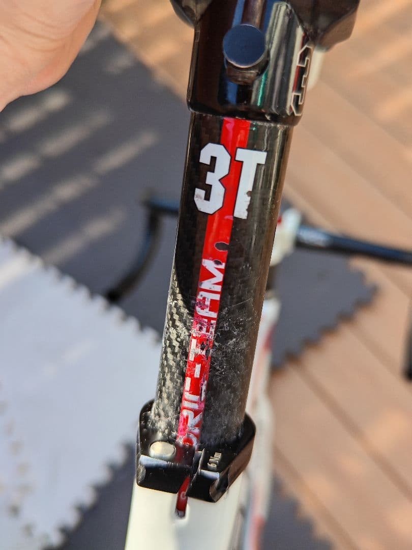 PINARELLO FP Team Freme Set Carbon White Red Black 445 From Japan