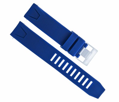 20 MM BLAUES KAUTSCHUK UHRENARMBAND PASSEND FÜR 41 MM OMEGA SEAMASTER PLANET OCEAN 98000085