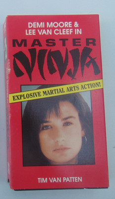 Master Ninja & Blood Of The Ninja (VHS) Rare 1984 Demi Moore Kung Fu Martial Art