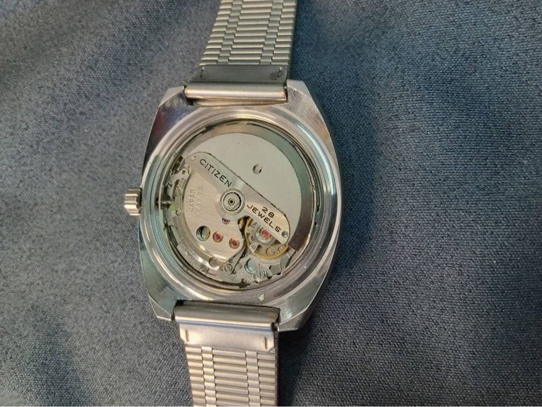 Citizen Hyness Chronomaster Vintage Watch Mechanical Japan Working Rare image 4