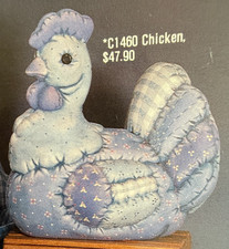 VINTAGE CERAMICHROME CERAMIC MOLD #C-1460 SOFT SCULPT CHICKEN