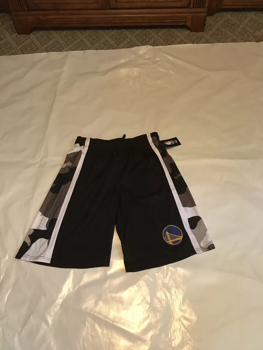 Nba shorts with logo across hotsell the front