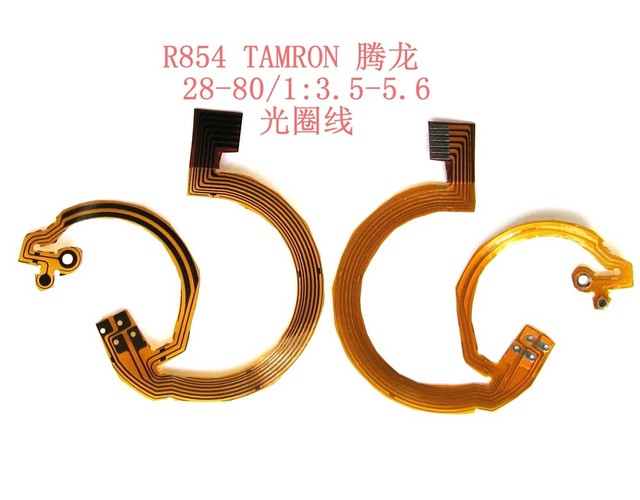 2 pcs New For Tamron 28-80mm 1:3.5-5.6 Lens Aperture Flex Cable Part 2 pcs New For Tamron 28-80mm 1:3.5-5.6 Lens Aperture Flex Cable Part