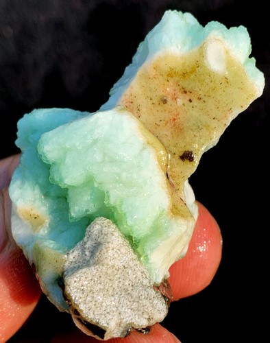 29,1 g Especímenes de Cristal de Zeolita Verde Intercrecimiento de Apofilita Natural ip1652 - Imagen 6 de 12