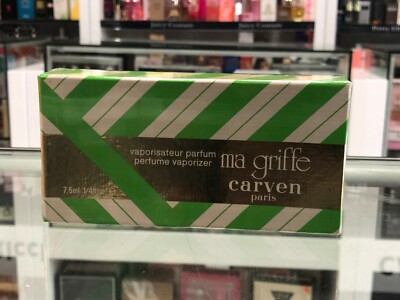 MA GRIFFE BY CARVEN PERFUME SPRAY 7.5 ML COMPANY SEALED (VINTAGE)