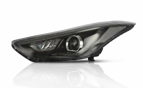 Customized LED Headlights with DEMON EYES for Elantra 2011-2016 Sedan - Picture 2 of 11