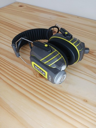 Ryobi Tek4 Noise Cancelling Suppression Kopfhörer RP4530 4V nur Werkzeug AUX GETESTET - Bild 7 von 10