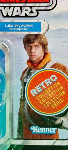 LUKE SNOWSPEEDER PILOT Retro Collection Star Wars CARD & BLISTER ONLY! - Picture 2 of 4