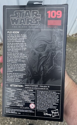 STAR WARS THE BLACK SERIES, JEDI PLO KLOON FIGURE MIB PLO KLOON - Picture 2 of 2