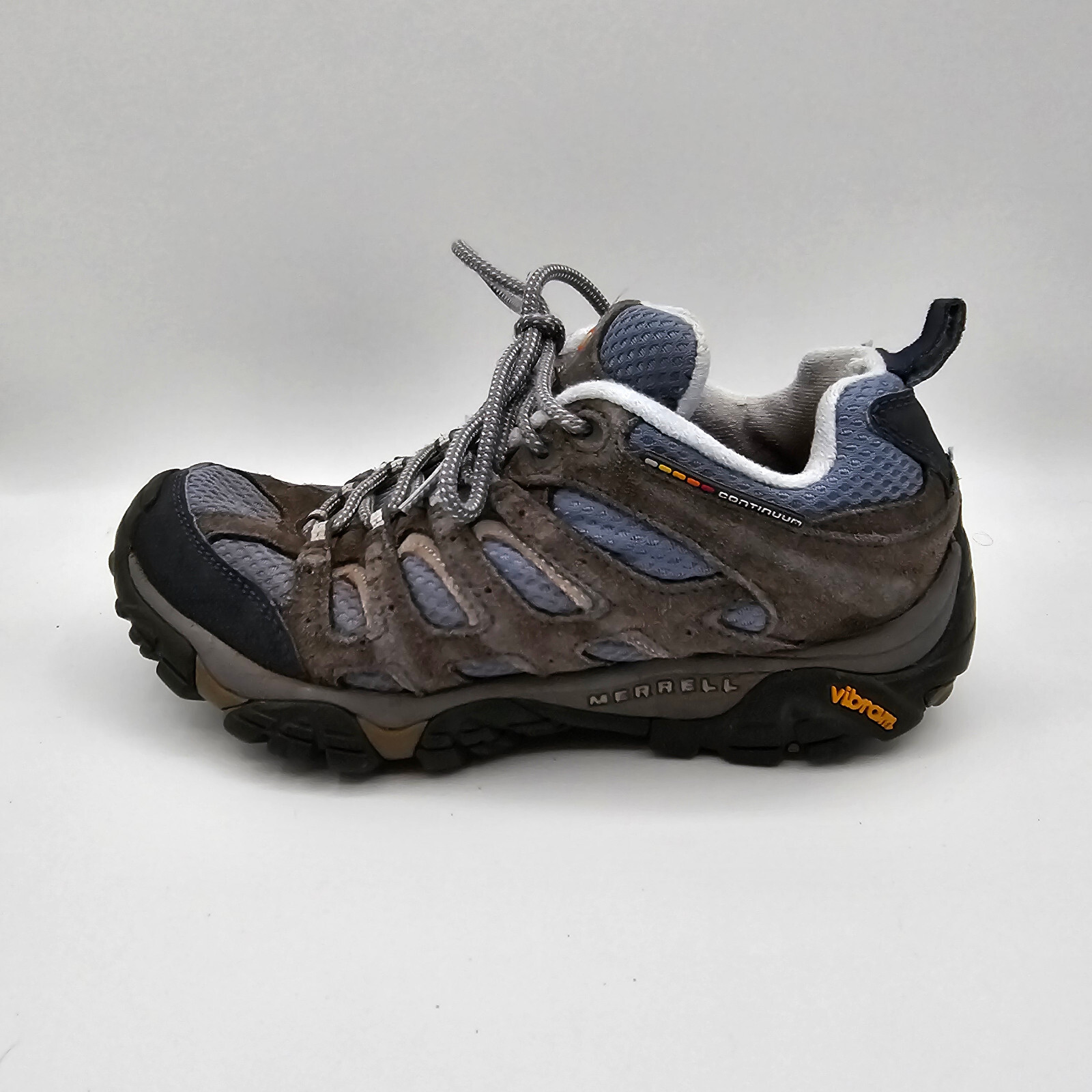 Scarpe Merrell Moab Ventilatore Trail Escursionismo Grigio Fumo Blu J87762 Donna Taglia 8