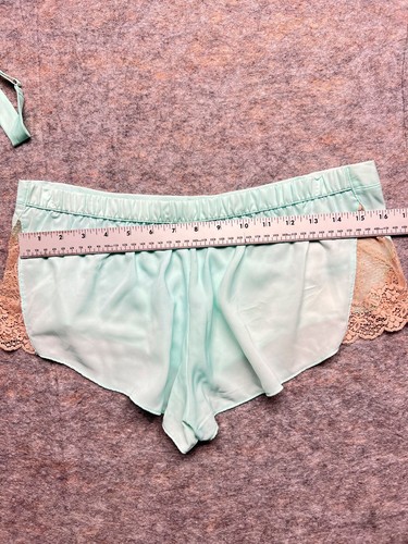 Underella by Ella Moss Womens Mint Green Adjustable Strap Sleeve Tankini Set S - Picture 16 of 17