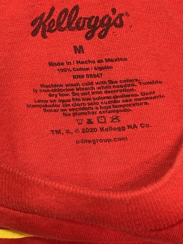 Kellogg's Cheez-It Shirt Größe Medium rot Cheez It Baked Snack Mix Popkultur - Bild 5 von 6