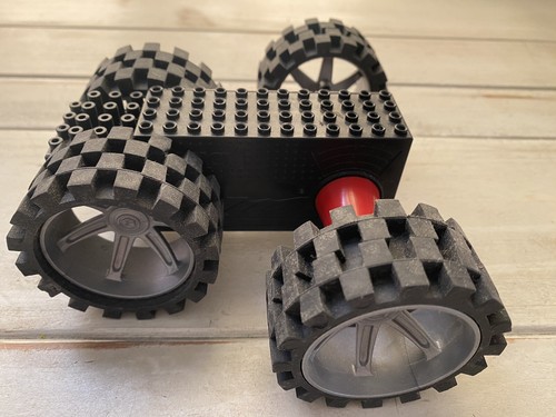 k’nex KNEX Moteur,batterie à pile pour véhicule,voiture ( Marche avant/arrière) - Foto 7 di 7