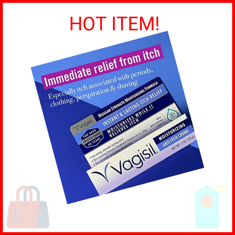 Vagisil Regular Strength AntiItch Feminine Cream for Women