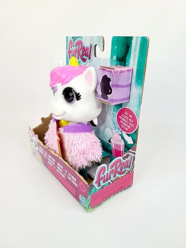 Juguete de alimentación interactivo, luces y sonidos con cambio de color FurReal Airina the Unicorn - Imagen 4 de 8