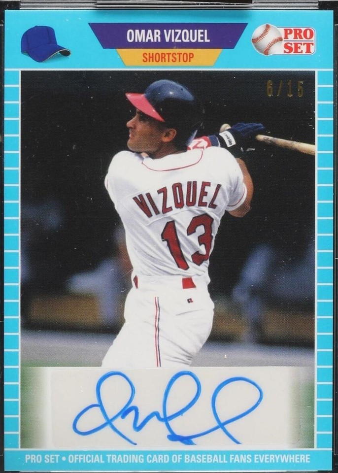 2021 Leaf Pro Set Sports - Omar Vizquel #PSA-OV1 - 1 of 1