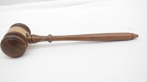 Vintage Symbol Of Leadership Deluxe Walnut Gavel TF - Picture 5 of 13