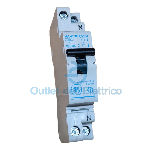 Ge Power 569918 Schalter Automatisch P 1P+N 25A 4,5KA - Bild 1 von 1