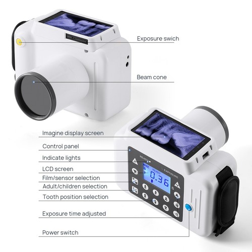 Portable Dental X Digital Ray Machine X Mobile Ray Sensor rayos x Size 1 /Size 2 - Picture 4 of 37