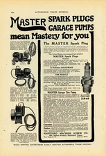 1915 Master Spark Plugs Ad: Hartford Machine Screw Co. - Hartford, Connecticut