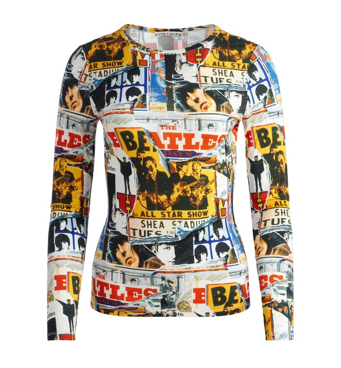 アリス&オリビア　ビートルズ Alice + Olivia Launches New Capsule Collection Inspired by