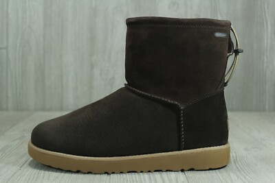 UGG　CLASSIC TOGGLE WATERPROOE  BOOTS 47 UGG Classic Toggle Stout Men's Boots Waterproof Brown Sz