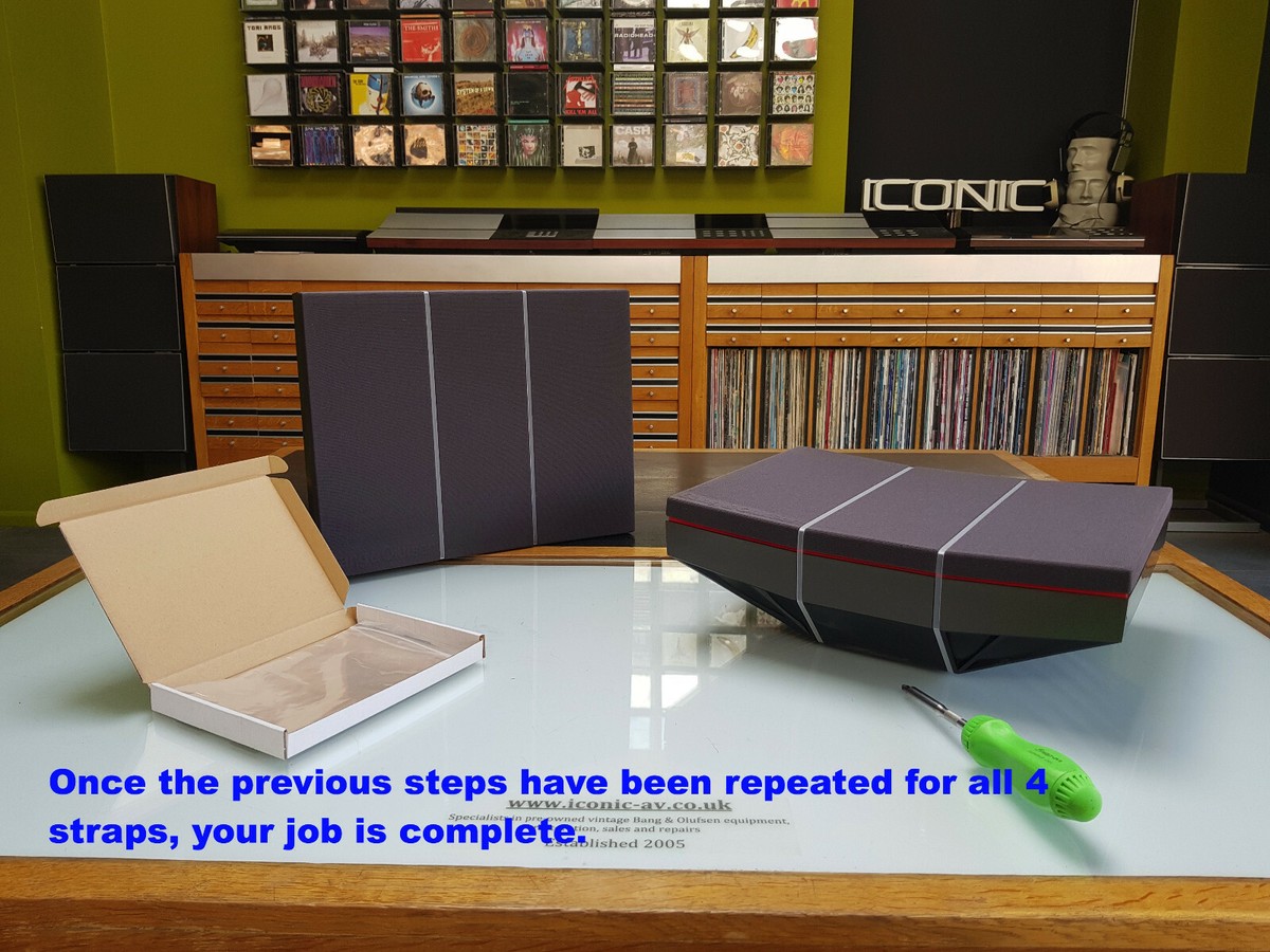 New straps for Bang & Olufsen BeoVox Redline RL35 / RL1000