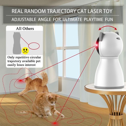Cat Toys For Indoor Cats Trajectory Motion Activated Rechargeable Automatic Toy - Picture 5 of 12