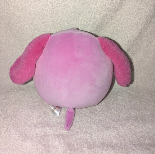 Squishmallows "Sager" The Pink Dog With Heart Plush 8" - Picture 4 of 6