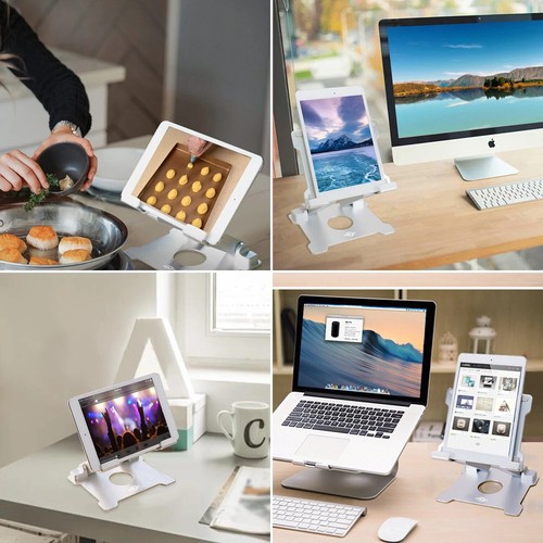 6-15 in Adjustable Aluminum Tablet Stand Holder for iPad air/mini/Pro Surface 15 - Picture 8 of 10