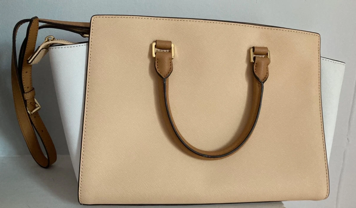 MICHAEL KORS Large SELMA Tri Colour Satchel Tote BAG BN eBay
