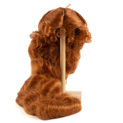 Monique Modacrylic Carrot Red 14''-15'' Princess Doll Wig