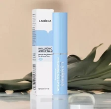 Lanbena Hyaluronic Acid Lip Balm - 24-Hour Hydration for Smooth, Plump Lips