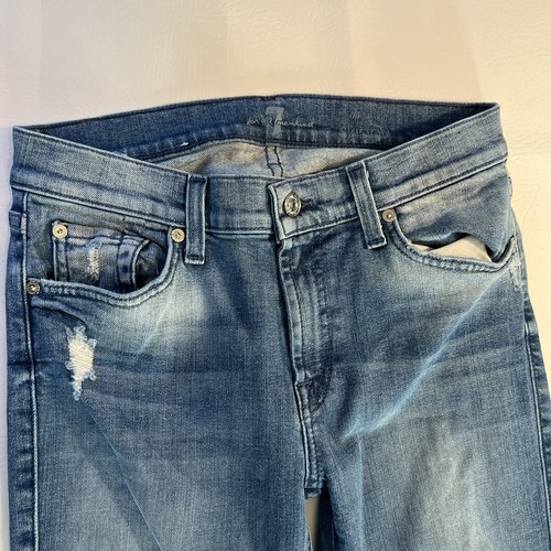 7 For All Mankind Jeans blau The Ankle Skinny Größe 29 Hose - Bild 7 von 10