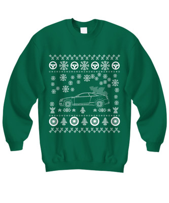 CTS-V Coupe v2 ugly christmas sweater - Sweatshirt