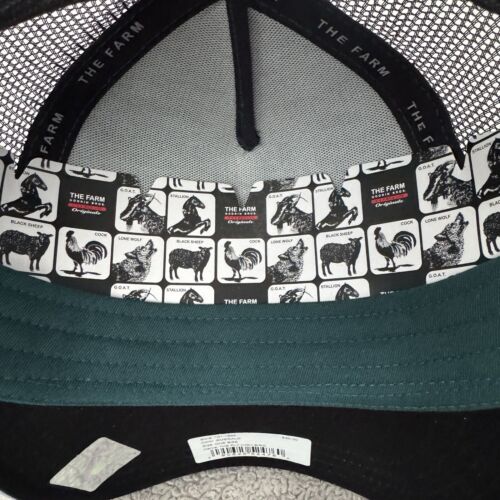 Goorin Animal Farm Trucker Baseball Snapback Hat Cap The Fly High Bird Emerald - Picture 3 of 4