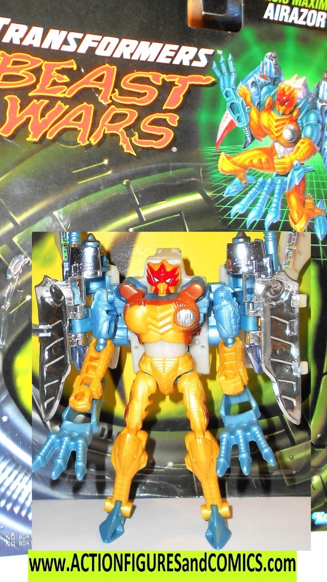 Transformers Beast Wars 1997 AIRAZOR Transmetals COMPLETE Full