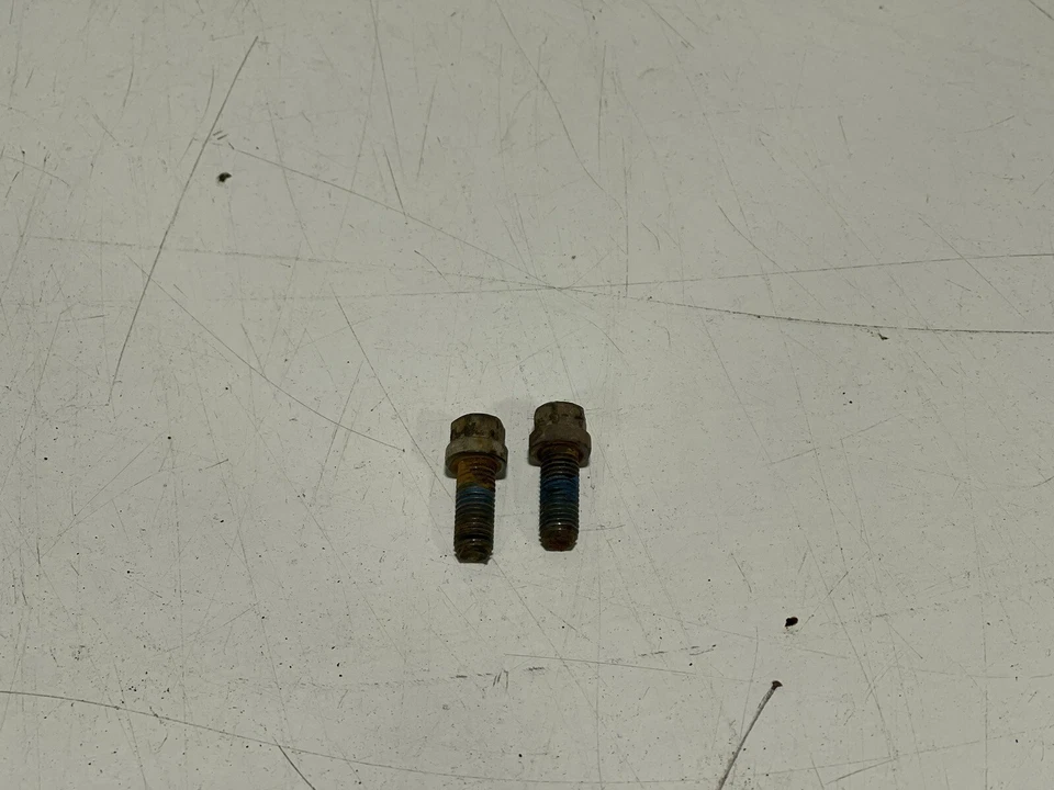 97-06 Jeep Wrangler TJ Driveshaft Hardware Bolts Yoke Straps OEM Set of 4 CC - Image 4 of 4