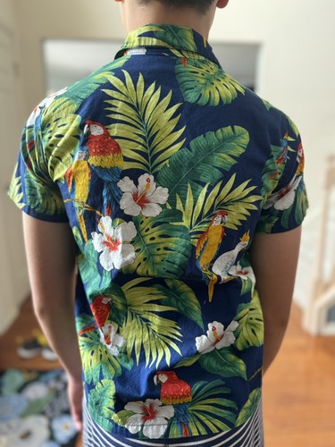Alohawears Boys Size 10 Hawaiian Shirt - Picture 2 of 2