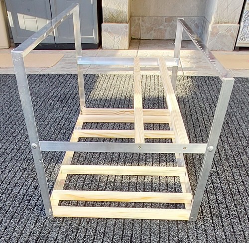Premium Open Air Mining Rig Frame for 8 VGAs, Support ALL Vga size! EU stock - Bild 4 von 5
