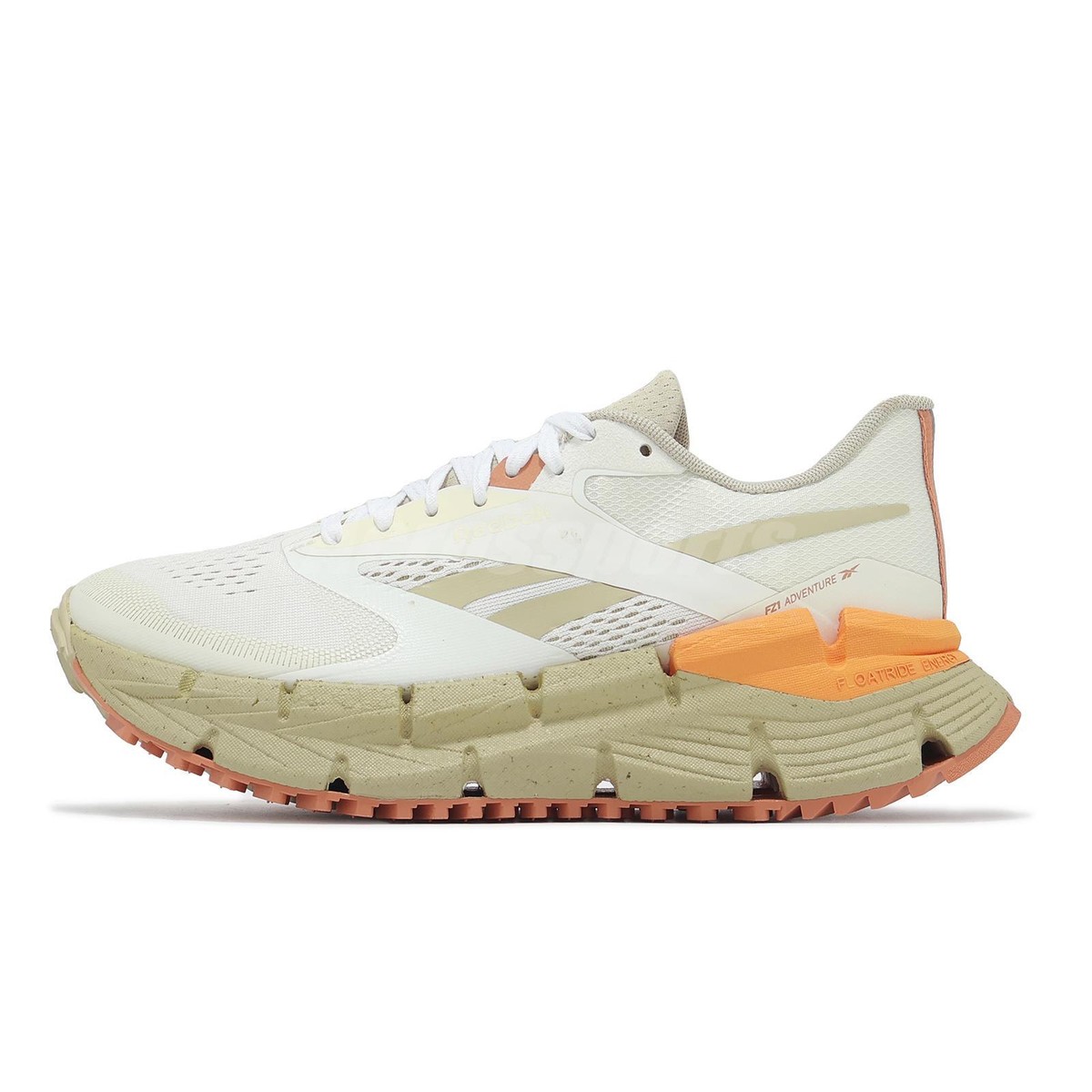 エルフィ Reebok FloatZig Adventure 1 Chalk Beige Clay Women Road Running