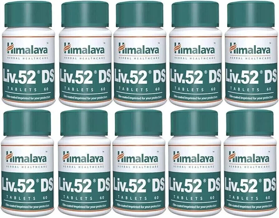 Liv 52 DS Pack de 10 Botellas (LARGO CADUCIDAD) ENVÍO RÁPIDO