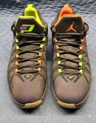 Nike Air Jordan CP3 Viii Black Purple Neon Green Orange 725173-045