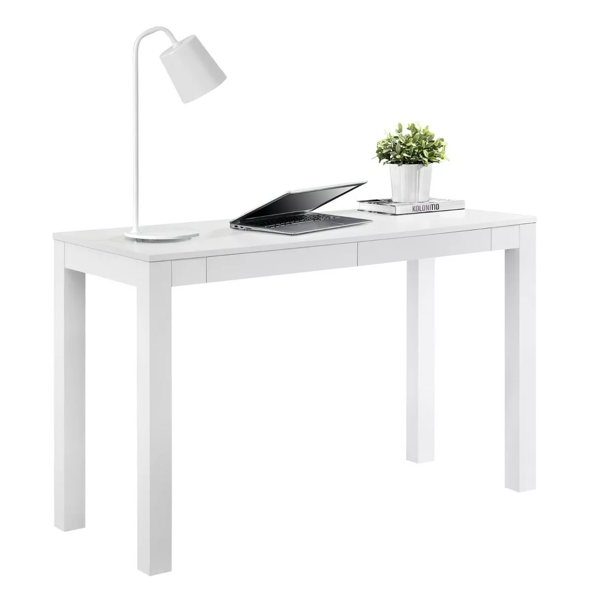 Mainstays white parsons desk outlet