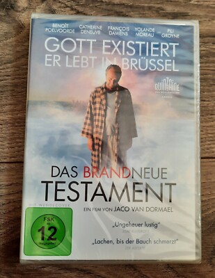 GOTT EXISTIERT ER LEBT IN BRÜSSEL - DAS BRANDNEUE TESTAMENT; DVD neu / sealed !